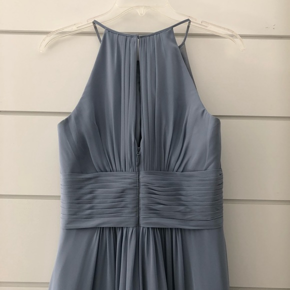 azazie bonnie dusty blue